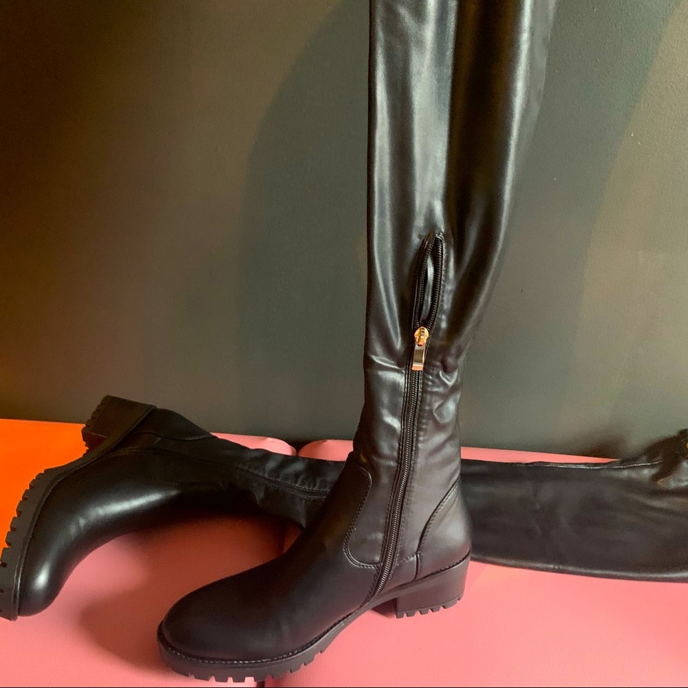 Thigh high Black boots